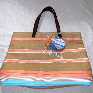 Cabana Sunset Tote Bag Brand‎ New